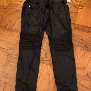 NEW Glazed Terry Moto Jogger Pants